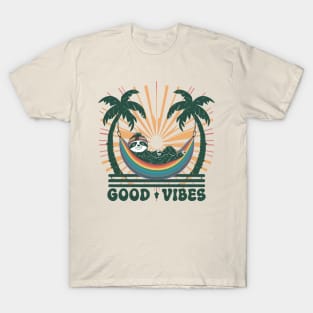 Good Vibes Sloth T-Shirt